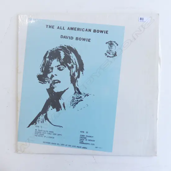 David Bowie, The All American Bowie